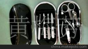 【美容套黑色皮套带有不锈钢产品(图)】价格,厂家,图片,其他卫浴用品用具, -